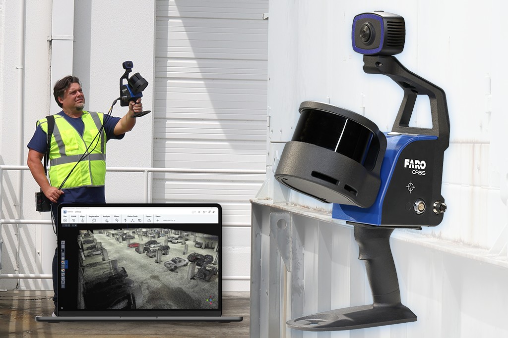  FARO Orbis Mobile Laser Scanner FARO Orbisは、FARO Flash Technology™を搭載し、固定スキャン能力を統合したオールインワンのモバイルレーザースキャナーです。