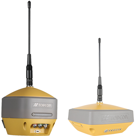 連動する測量機器　GNSS受信機