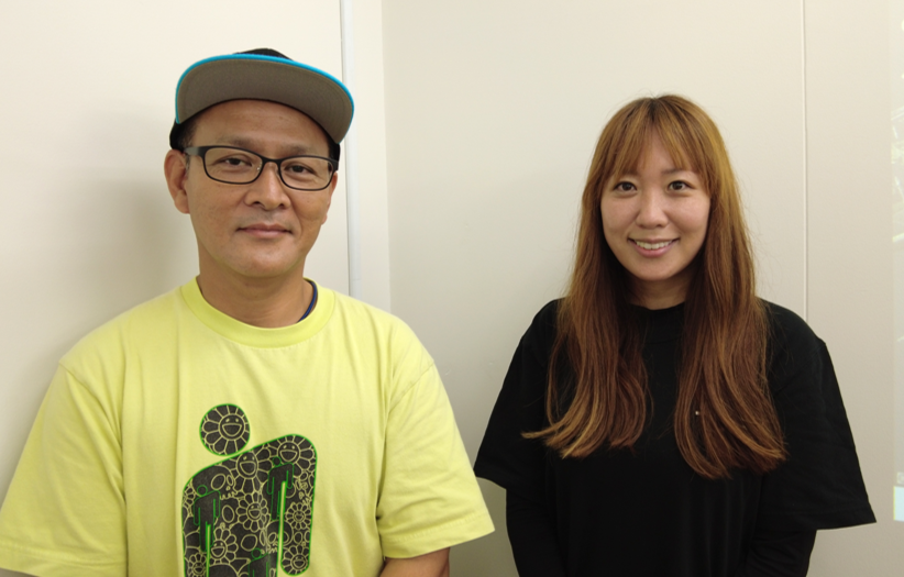 株式会社タダコジャパン　多田代表取締役（左）と阪口氏（右）。