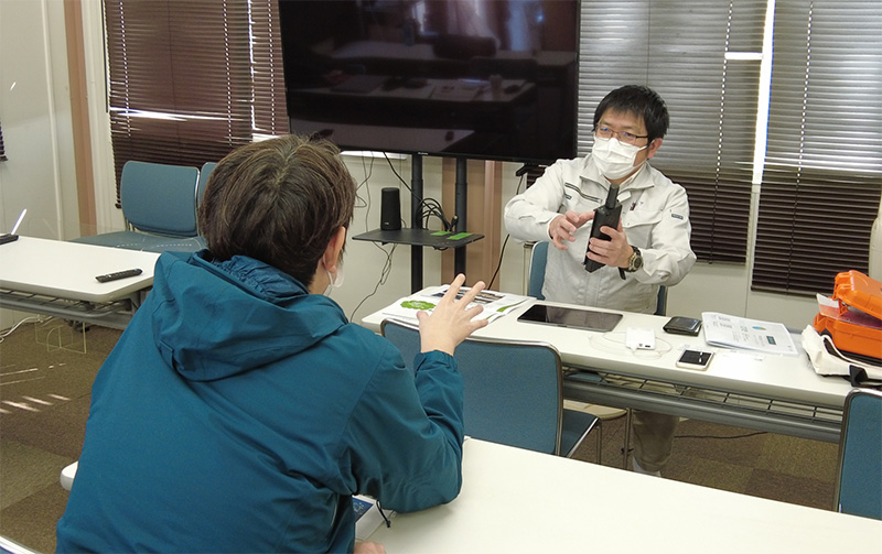 神戸清光営業担当者もviDocについて、興味が深まっている様子だった。