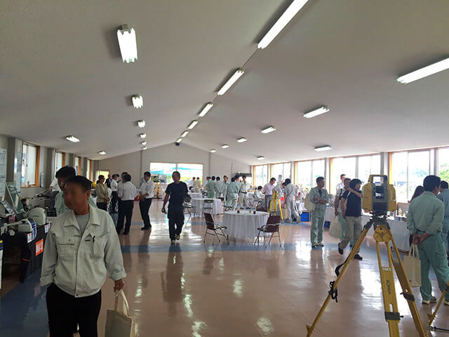 【写真】神戸清光 大展示会2015 in淡路 会場の様子1