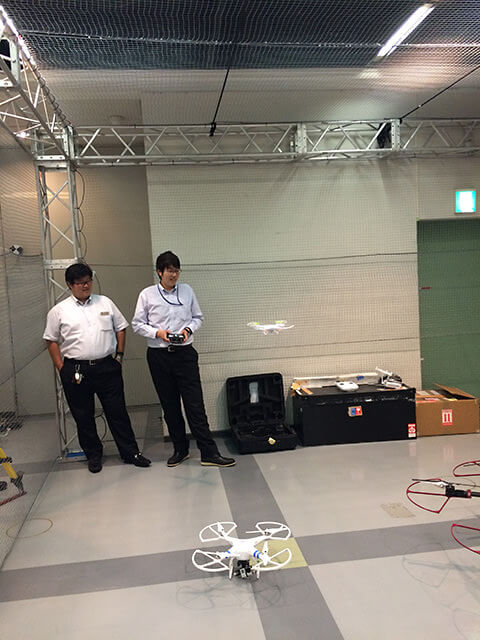 【写真】神戸清光EXPO2015 UAV（ドローン）フライト