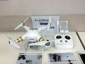 【写真】DJI製UAV（ドローン） Phantom3 Professional