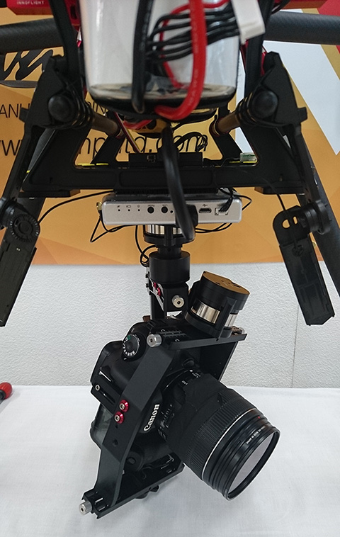 【写真】神戸清光EXPO2016 「StellarX1000」カメラジンバル Meditate MA-1
