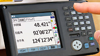 ソキア トータルステーション DXシリーズ特徴 使いやすい操作パネルとキーボード