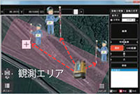 自分の位置をリアルタイム表示