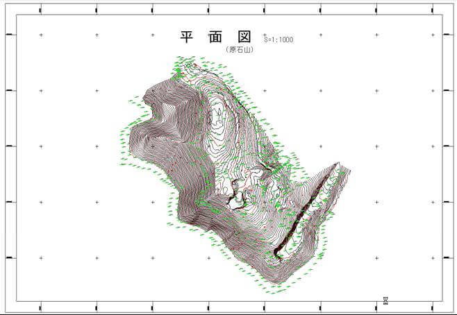 計測データより作成した平面図