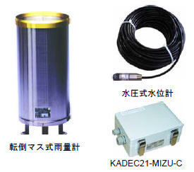 水位・雨量測定（KADEC21-MIZU/KADEC21-MIZU-C/KADEC21-MIZU-N2）