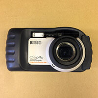 【写真】リコー 防水・防塵デジタルカメラ Caplio 400Gwide＋バッテリーセット BS-3e中古品
