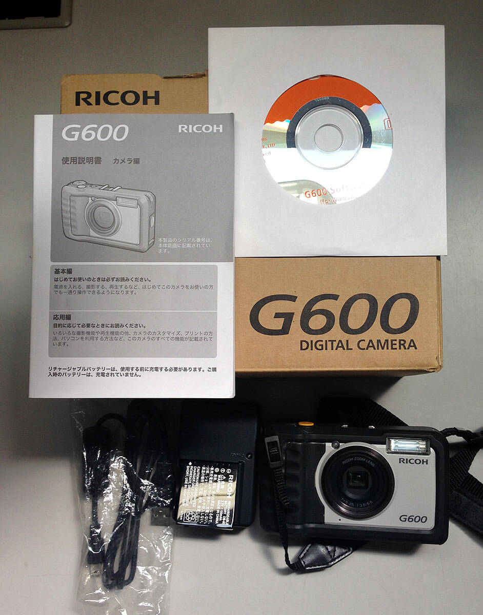 リコー 工事用防水デジタルカメラ G600 | 株式会社神戸清光