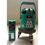 【写真】ソキア レーザー墨出器 LX442中古品 機器＆受光部セット