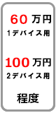 100万円程度