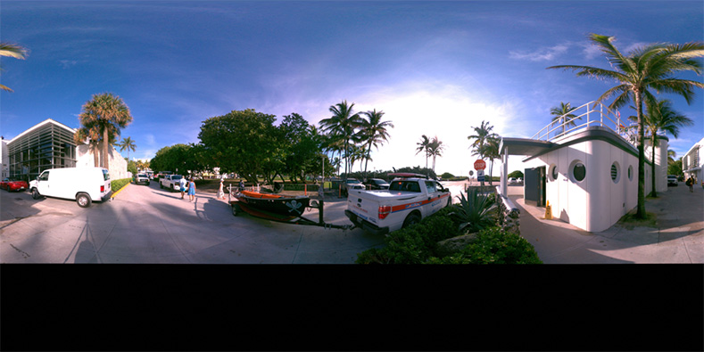 新型BLK360で撮影された画像データ① 全体的に鮮やかに色彩が表現されている印象だ。