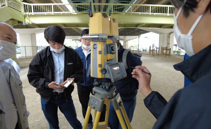 別日に実施した「GTL-1200」の実機の確認の様子①