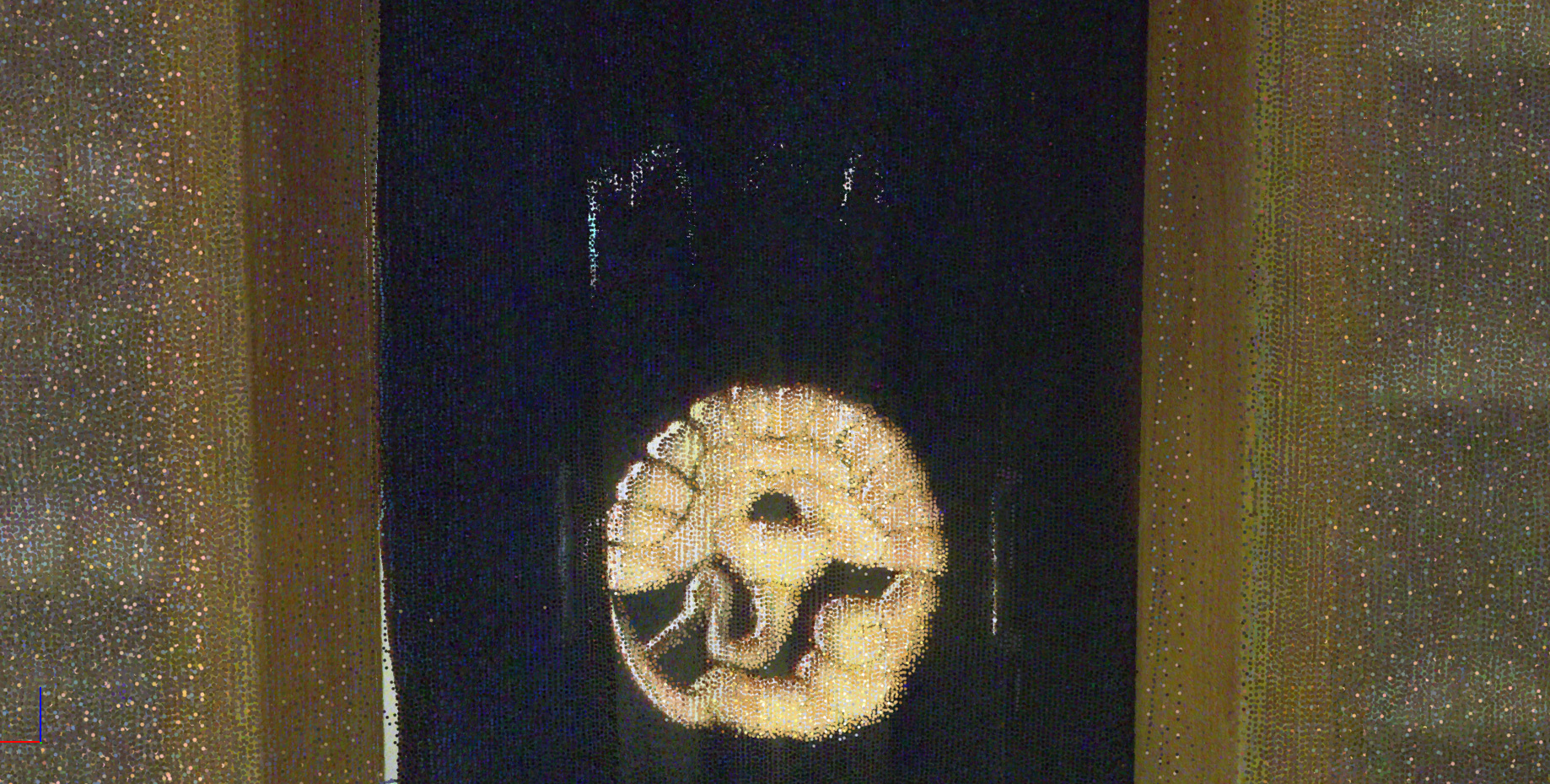 ４.点群データのみ。映画『国宝』