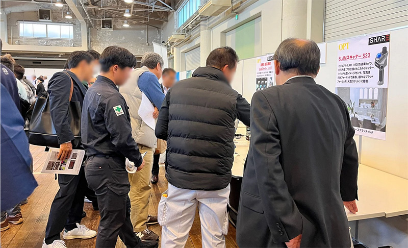 今年のテーマ「ぜひ、触れて、見て、体験」の通り、 もちろん実機も触れて確認いただけます。