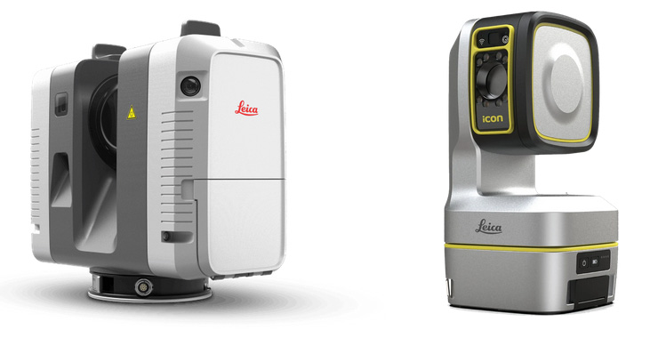 Leica「RTC360」「iCS50」