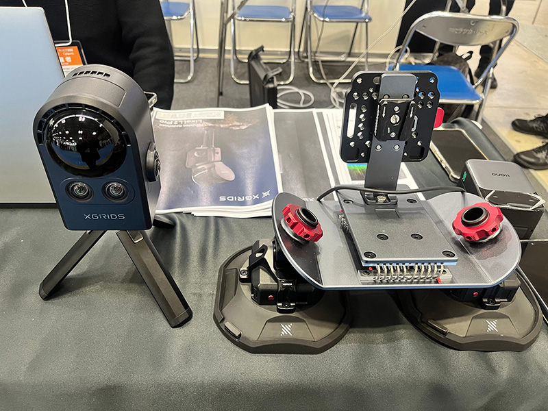 加えて、昨年9月からの新製品である3DGSに特化したPortalCam、L2Pro車載ユニットも展示しました。