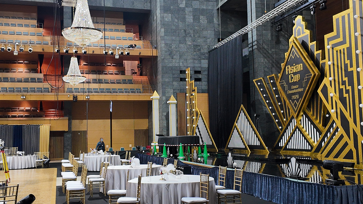 映画「10DANCE」アジアカップファイナル会場