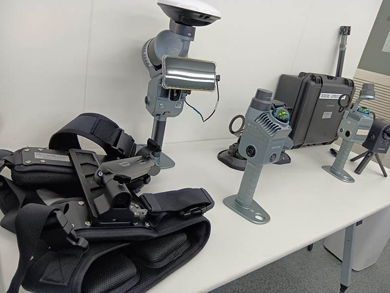 会場では実機展示を行い、来場者の皆様には製品を実際にご体験いただきました。