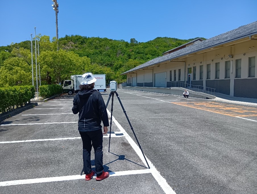 RTC360によるスキャンも、トラブルなく順調に進行しています