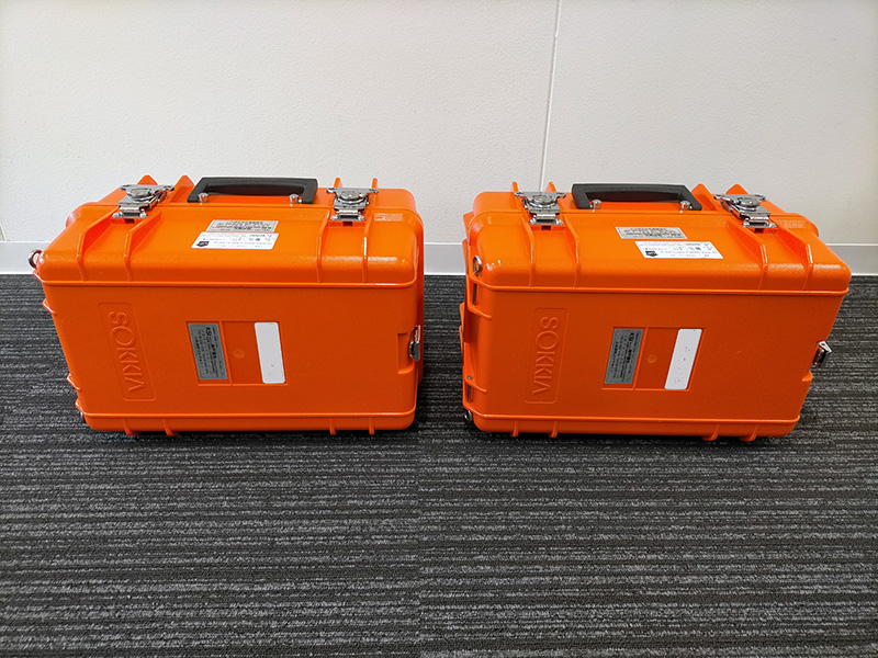 ソキア ミニプリズムPP03（PC=-30）+AP41+整準台　2個セット 中古品（U-035）