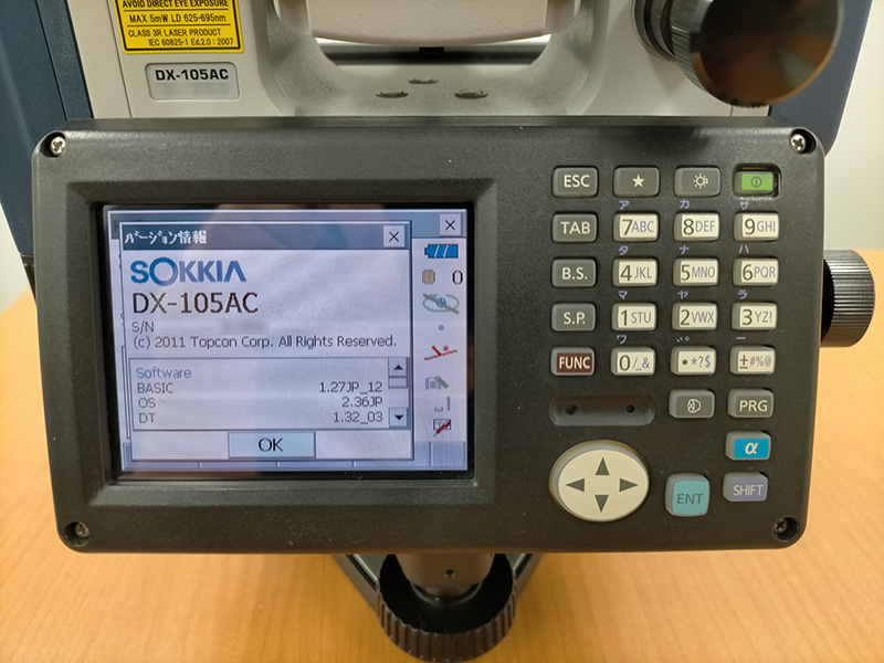 ソキア トータルステーション DX-105AC  中古品(U-028)