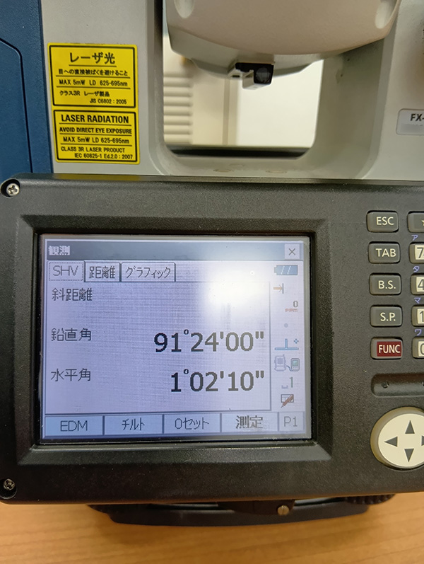 ソキア トータルステーション FX-105  中古品(U-027) 