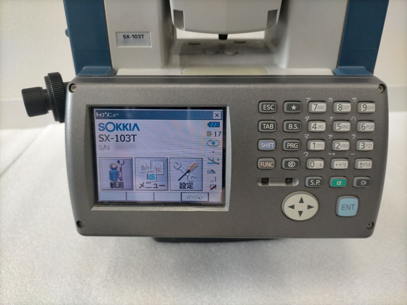 ソキア トータルステーションSX-103T +360°プリズム(ATP1)中古品