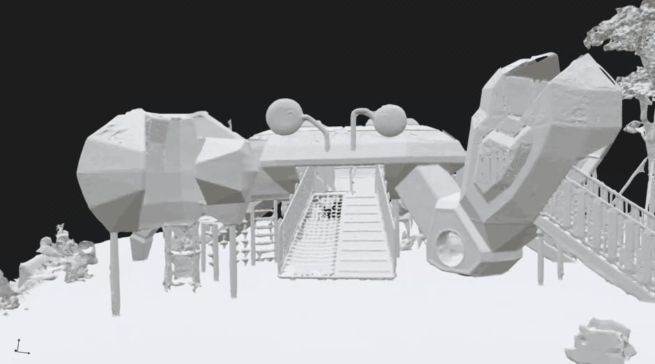 Lixel K2 構造化された3Dモデル（メッシュ）